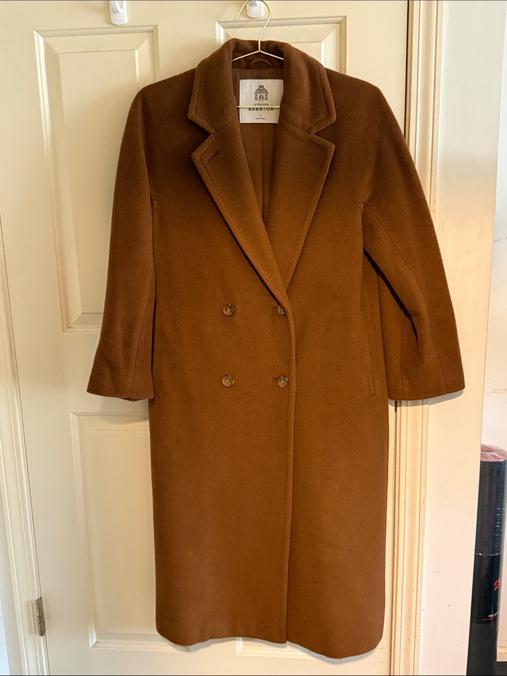 Babaton wool coat